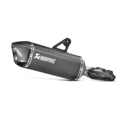 Akrapovic BMW R1200GS Adventure 14-18 Slip-On Line hexagonal lyddmper titanium/sort (ECE-godkendt)