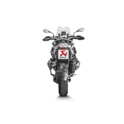 Akrapovic BMW R1200GS Adventure 14-18 Slip-On Line hexagonal lyddmper titanium/sort (ECE-godkendt)