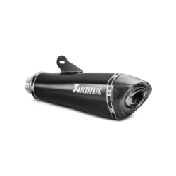 Akrapovic BMW R NineT Racer 17-> Slip-On Line lydd�mper i titanium/sort (ECE-godkendt)