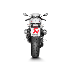Akrapovic BMW R NineT Racer 17-> Slip-On Line lydd�mper i titanium/sort (ECE-godkendt)