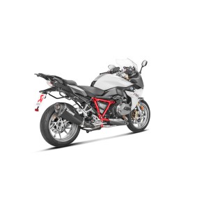 Akrapovic BMW R1200RS 15-18 Slip-On Line hexagonal lydd�mper i titanium/sort (ECE godkendt)