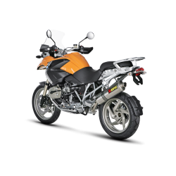 Akrapovic BMW R1200GS 04-09 Slip-On Line oval lydd�mper i titanium (EC-godkendt)