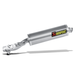 Akrapovic BMW R1200GS 04-09 Slip-On Line oval lydd�mper i titanium (EC-godkendt)