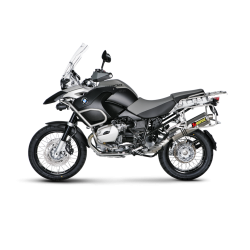 Akrapovic BMW R1200GS Adventure 04-09 Slip-On Line oval lydd�mper i titanium (EC godkendt)