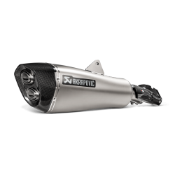Akrapovic BMW R1250RT 19-> Slip-On Line hexagonal lyddmper i titanium (ECE-godkendt)