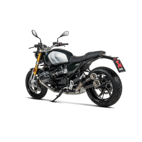 Akrapovic BMW R12 NineT 24-> Slip-On Line  dobbelt lyddmper i rustfri/sort (ECE-godkendt)