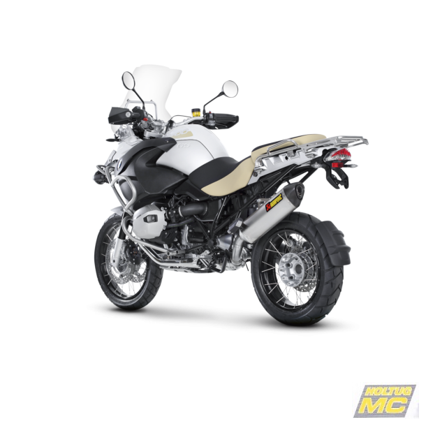 Akrapovic BMW R1200GS 10-12 Slip-On Line hexagonal lydd�mper i titanium (EC-godkendt)