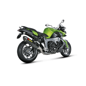 Akrapovic BMW K1200R 05-08 Racing Line 4/2/1 hexagonal lydd�mper i carbon forr�r i rustfri