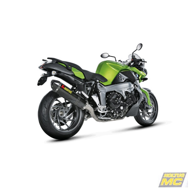 Akrapovic BMW K1200R 05-08 Racing Line 4/2/1 hexagonal lydd�mper i carbon forr�r i rustfri