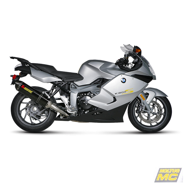 Akrapovic BMW K1300S 09-15 Racing Line 4/2/1 hexagonal lydd�mper i carbon forr�r i rustfri