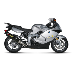 Akrapovic BMW K1200S 05-08 Racing Line 4/2/1 hexagonal lydd�mper i carbon forr�r i rustfri