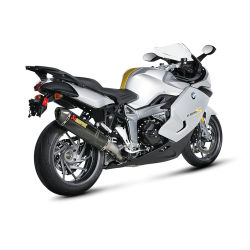 Akrapovic BMW K1200S 05-08 Racing Line 4/2/1 hexagonal lydd�mper i carbon forr�r i rustfri