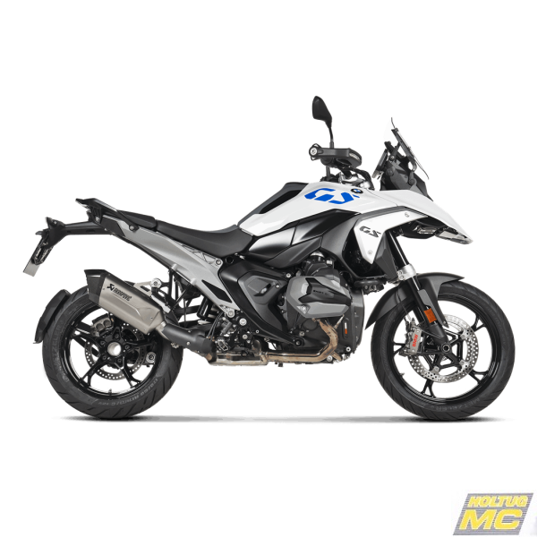 Akrapovic BMW R1300GS/Adventure 23-> Slip-On Line hexagonal lyddmper i titanium (ECE-godkendt)