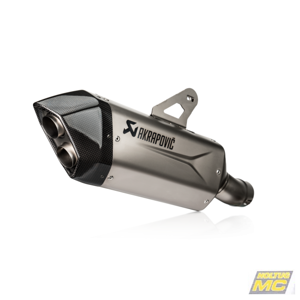 Akrapovic BMW R1300R/R1300RS 25-> Slip-On Line hexagonal lyddmper i titanium (ECE-godkendt)