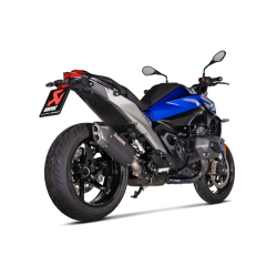 Akrapovic BMW R1300R/R1300RS 25-> Slip-On Line hexagonal lydd�mper i titanium/sort (ECE-godkendt)
