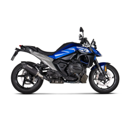 Akrapovic BMW R1300R/R1300RS 25-> Slip-On Line hexagonal lydd�mper i titanium/sort (ECE-godkendt)