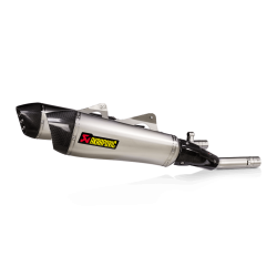 Akrapovic BMW K1600 GT/GTL 25-> Slip-On Line hexagonale lyddmpere i titanium (ECE godkendt)