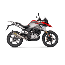 Akrapovic BMW G310R 17-> Racing Line 1/1 hexagonal lyddmper og forrr i rustfri (ECE godkendt)