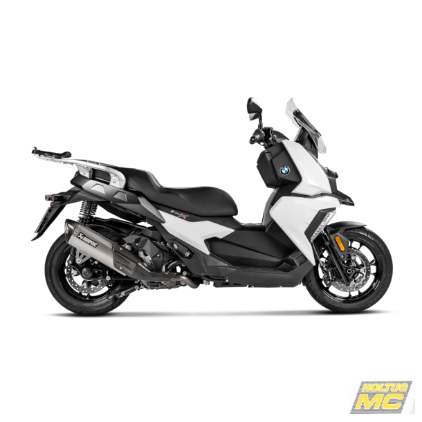 Akrapovic BMW C400 X 18-20 Slip-On Line hexagonal lydd�mper i titanium (ECE godkendt)