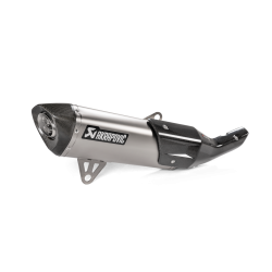 Akrapovic BMW C400 X 18-20 Slip-On Line hexagonal lydd�mper i titanium (ECE godkendt)