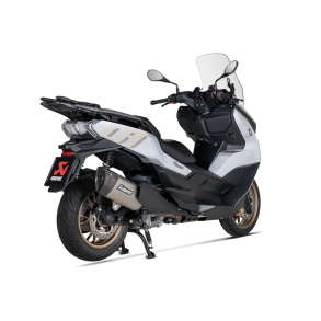 Akrapovic BMW C400 X / GT 25-> Slip-On Line hexagonal lydd�mper i titanium (ECE godkendt)