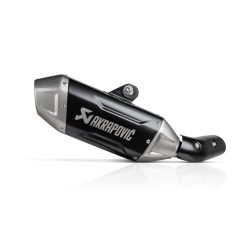 Akrapovic BMW F450 GS 26-> Slip-On Line hexagonal lydd�mper i rustfrit st�l/sort (ECE godkendt)