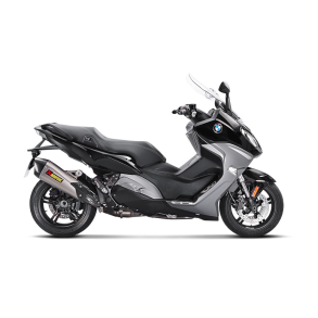 Akrapovic BMW C650 Sport 16-20 Slip-On Line hexagonal lydd�mper i titanium (ECE godkendt)