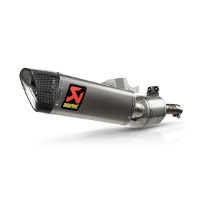 Akrapovic BMW F900R 20-25 Slip-On Line hexagonal lyddmper i titanium (ECE godkendt)