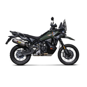 Akrapovic CF MOTO 1000MT-X 26-> Slip-on Line hexagonal lydd�mper i titanium