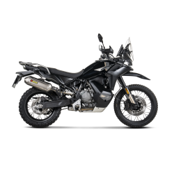 Akrapovic CF MOTO 800MT-X 25-> Slip-on Line hexagonal lydd�mper i titanium