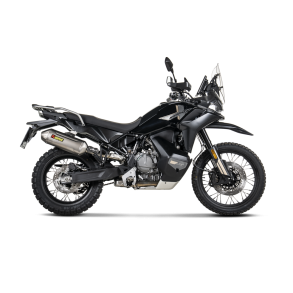Akrapovic CF MOTO 800MT-X 25-> Slip-on Line hexagonal lydd�mper i titanium