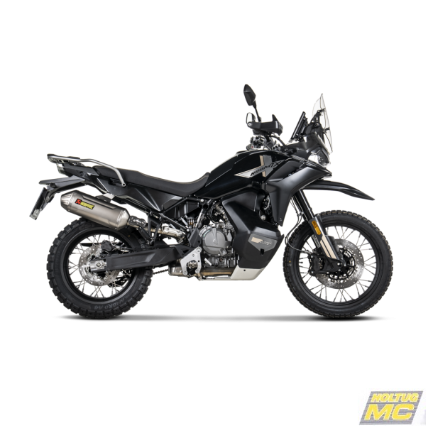 Akrapovic CF MOTO 800MT-X 25-> Slip-on Line hexagonal lydd�mper i titanium
