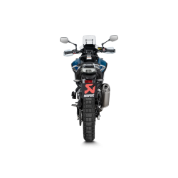 Akrapovic CFMOTO 450MT 24-> Slip-on Line hexagonal lyddmper i titanium