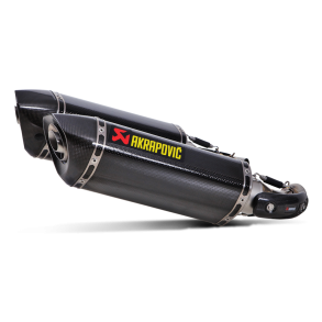 Akrapovic Ducati Monster 1100/1100S 09-10 Slip-On hexagonale lydd�mpere i carbon (EC godkendt)