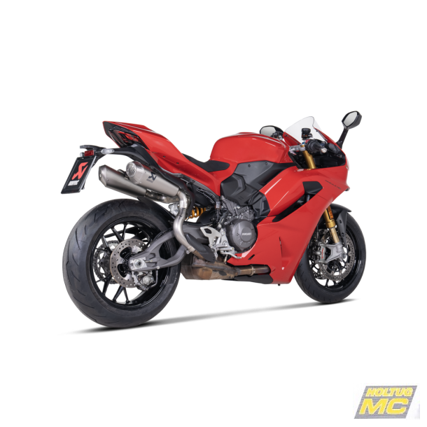 Akrapovic Ducati Panigale/Streetfighter V2 26-> Slip-On Line lydd�mpere i titanium (ECE-godkendt)