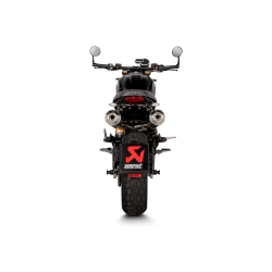 Akrapovic Ducati Scrambler 1100 21-> Slip-On Line runde lyddmpere i titanium (ECE godkendt)