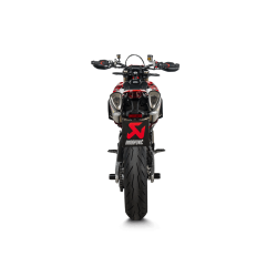 Akrapovic Ducati Hypermotard 698 24-> Slip-On Line hexagonale lyddmpere i titanium (ECE-godkendt)