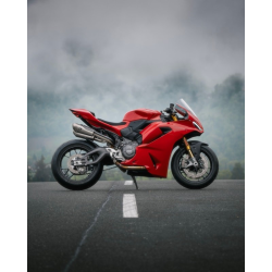 Akrapovic Ducati Panigale/Streetfighter V2 25-> Evolution Line med lydd�mpere i titanium
