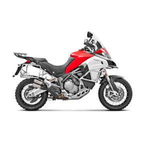 Akrapovic Ducati Multistrada 1200 EN 17-18 Slip-On Line GP-type lydd�mpere i titanium (ECE godkendt)