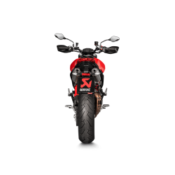Akrapovic Ducati Hypermotard 950 19-> Slip-On Line hexagonale lyddmpere i titanium (ECE-godkendt)