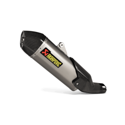 Akrapovic Ducati DesertX 22-> Slip-On Line i titanium (ECE godkendt)