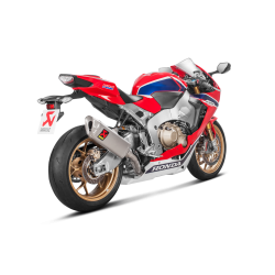 Akrapovic Honda CBR1000RR 17-19 Racing Line hexagonal lydd�mper i titanium og forr�r i rustfri