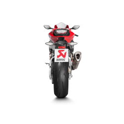 Akrapovic Honda CBR1000RR 17-19 Racing Line hexagonal lydd�mper i titanium og forr�r i rustfri
