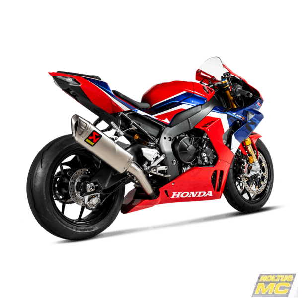 Akrapovic Honda CBR1000RR-R 20-> Racing Line hexagonal lyddmper i titanium