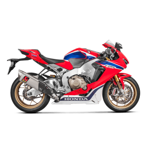 Akrapovic Honda CBR1000RR 17-19 Slip-On Line hexagonal lyddmper i titanium (ECE godkendt)