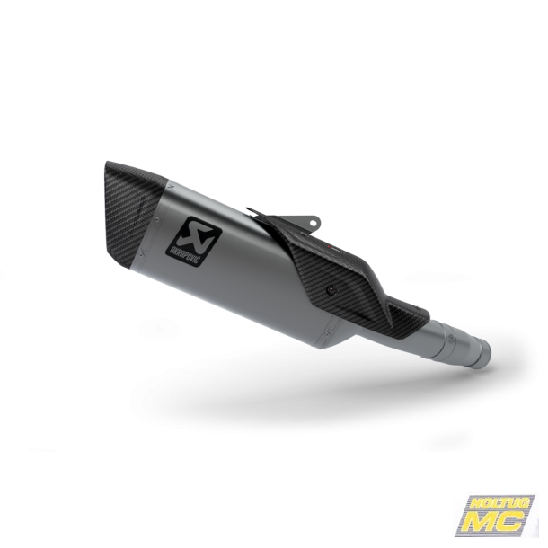 Akrapovic Honda CB1000 Hornet/SP 25-> Slip-On Line hexagonal lyddmper i titanium (ECE-godkendt)