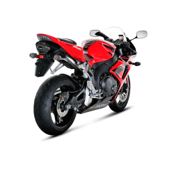 Akrapovic Honda CBR1000RR 06-07 Slip-On Line hexagonal lydd�mper i carbon (EC-godkendt)