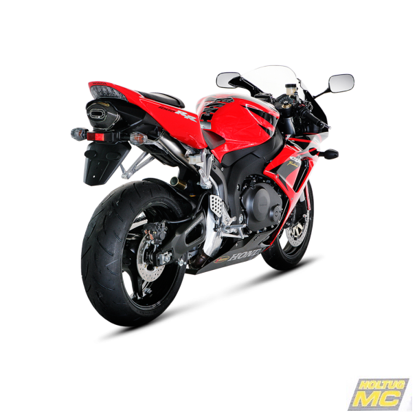 Akrapovic Honda CBR1000RR 06-07 Slip-On Line hexagonal lydd�mper i carbon (EC-godkendt)