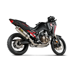 Akrapovic Honda CRF1100L A. T. 24-> Racing Line hexagonal lyddmper i titanium
