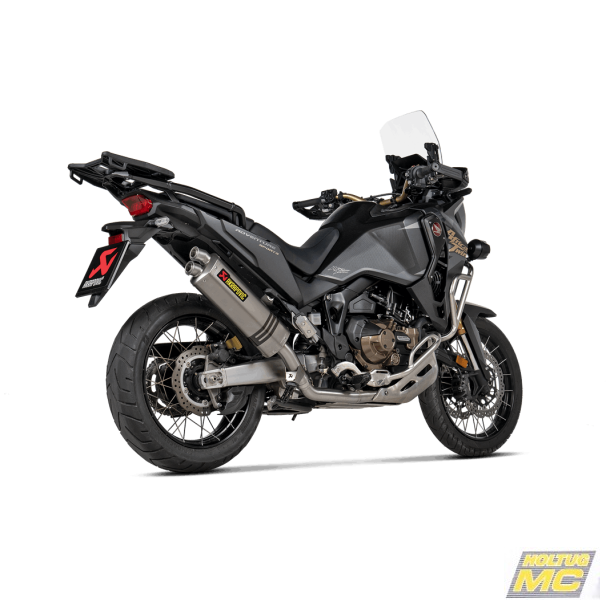 Akrapovic Honda CRF1100L A. T. Adv. Sport 20-25 Racing Line hexagonal lyddmper i titanium